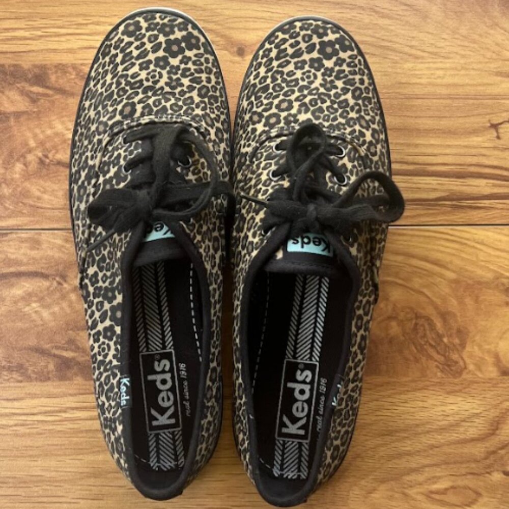 Leopard Women's Keds Sneakers Sz 7.5